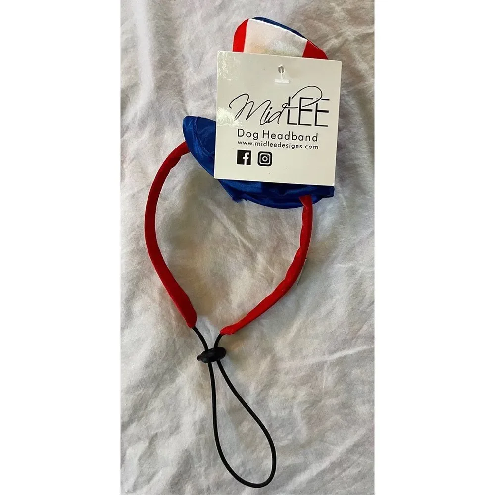 Uncle Sam 4th of July Hat for Large Dogs